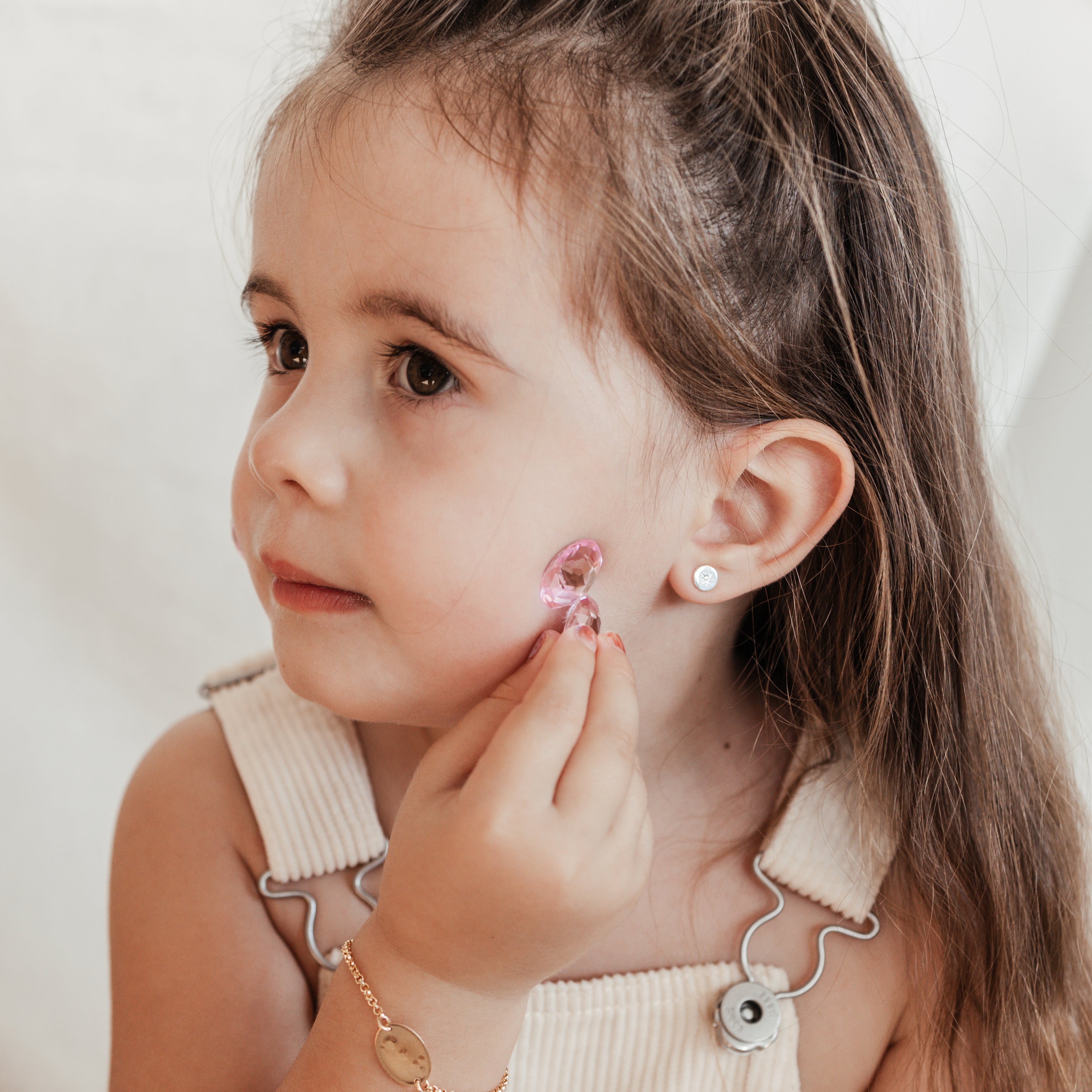Personalised jewellery - KBN Jewellery - handmade jewellery – Personalised Jewellery gifts – personalised earrings – symbol earrings – simple studs – kid friendly earrings – personalised stud earrings – children’s earrings – first earrings – toddlers earrings