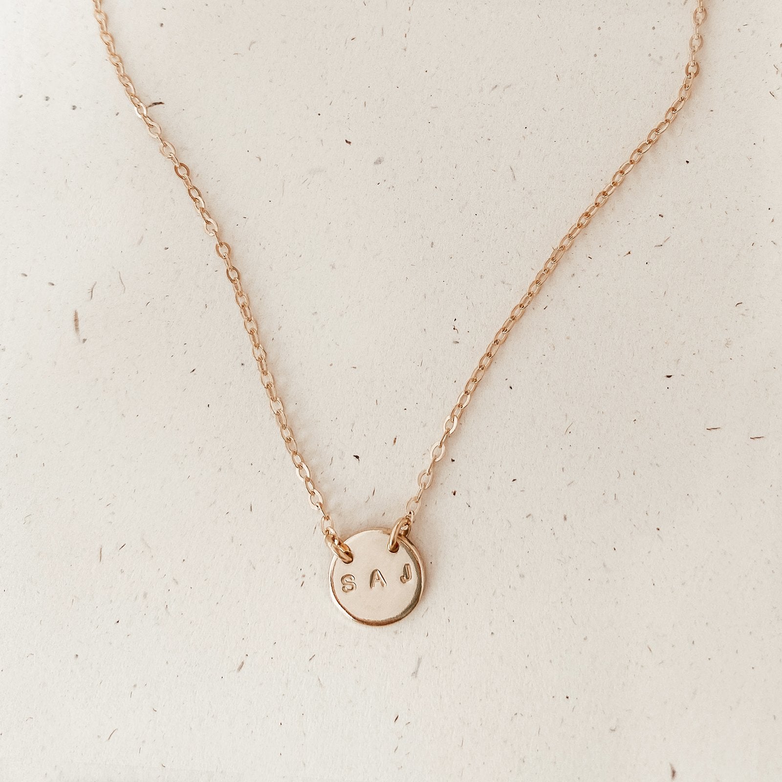 Personalised jewellery - KBN Jewellery - handmade jewellery – Personalised Jewellery gifts – adult necklace – affordable jewellery - sentimental gift ideas – small pendant necklace – Australian Made jewellery – initial necklace – symbol necklace