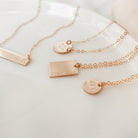 Personalised jewellery - KBN Jewellery - handmade jewellery – Personalised Jewellery gifts – Dainty jewellery – Australia made jewellery – small pendant necklace – intial necklace – couple necklace – you and me necklace