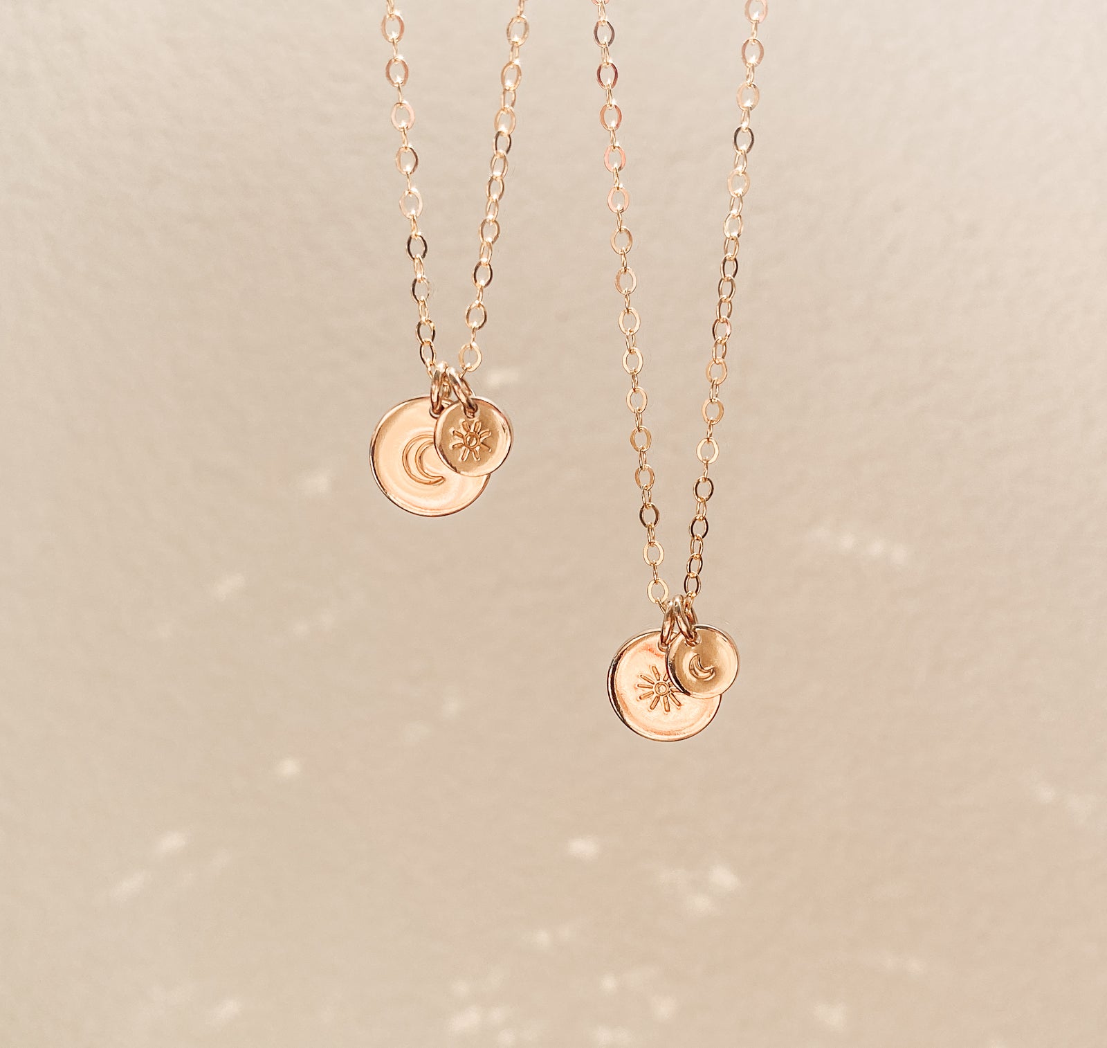 Personalised jewellery - KBN Jewellery - handmade jewellery – Personalised Jewellery gifts – personalised necklace – simple pendants – symbol necklace – initial necklace – dainty jewellery