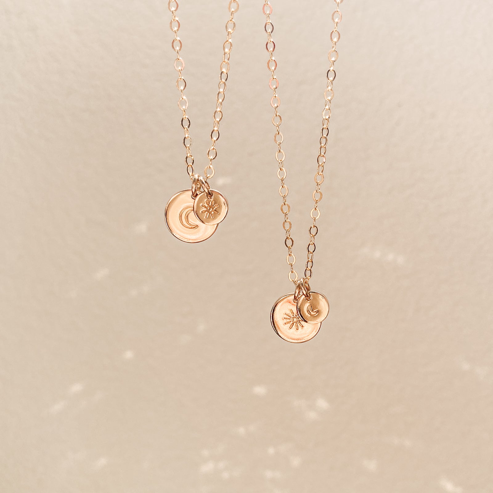 Personalised jewellery - KBN Jewellery - handmade jewellery – Personalised Jewellery gifts – personalised necklace – simple pendants – symbol necklace – initial necklace – dainty jewellery