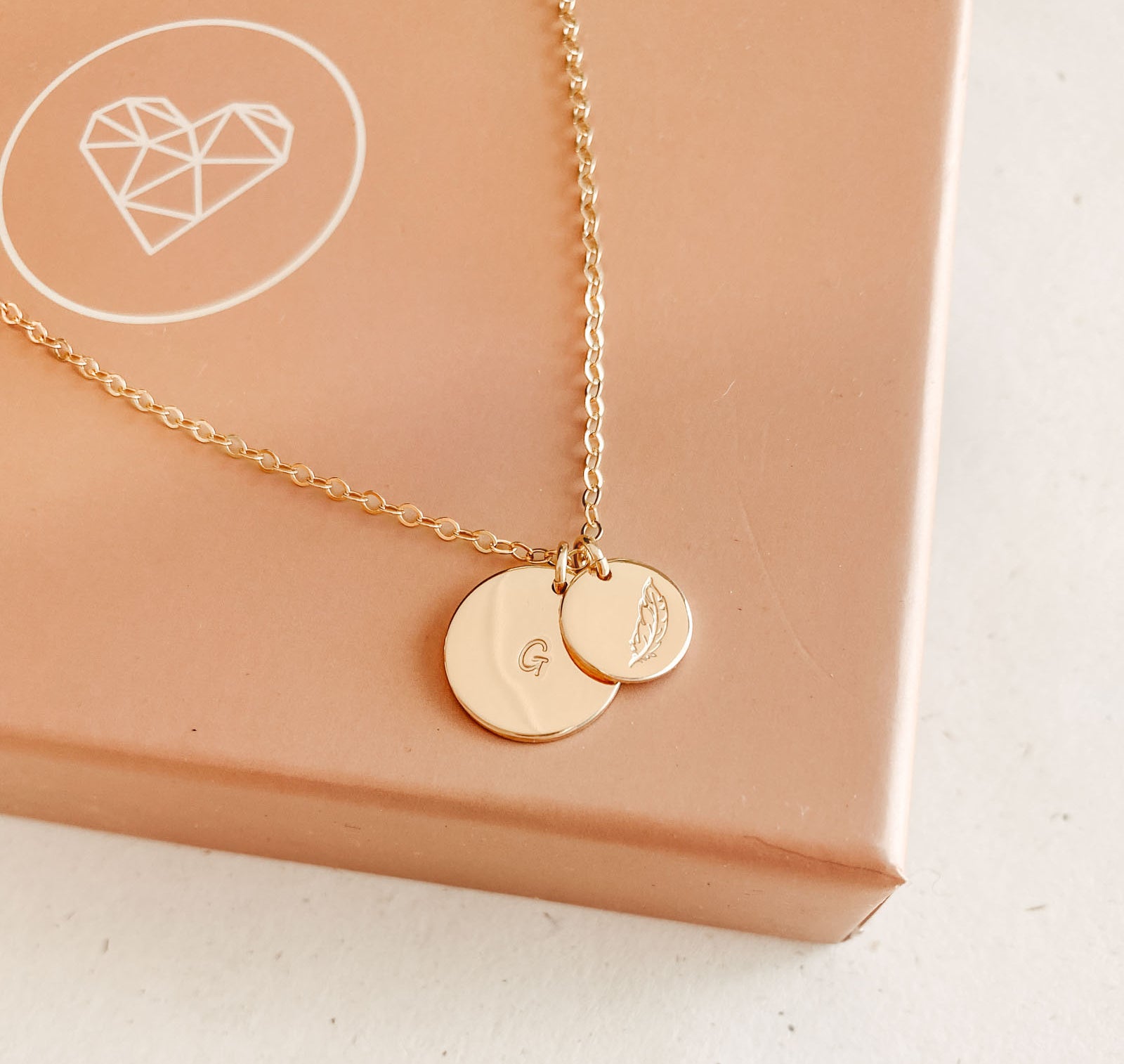 Personalised jewellery - KBN Jewellery - handmade jewellery – Personalised Jewellery gifts – Dainty jewellery- Dainty necklace - initial necklace – symbol necklace – name necklace – birth flower necklace symbol