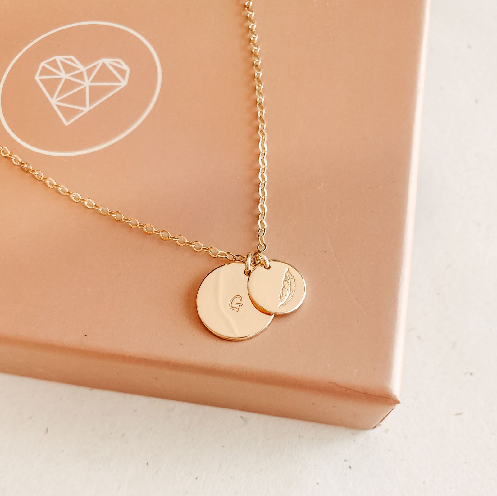Personalised jewellery - KBN Jewellery - handmade jewellery – Personalised Jewellery gifts – Dainty jewellery- Dainty necklace - initial necklace – symbol necklace – name necklace – birth flower necklace symbol
