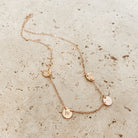 Personalised jewellery - KBN Jewellery - handmade jewellery – Personalised Jewellery gifts – Dainty jewellery – small pendant necklace  - asymmetrical necklace – initial asymmetrical necklace  – asymmetrical symbol necklace – Australian made