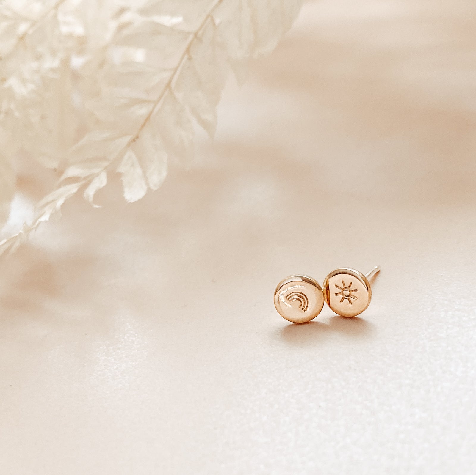 Personalised jewellery - KBN Jewellery - handmade jewellery – Personalised Jewellery gifts – personalised earrings – symbol earrings – simple studs – kid friendly earrings – personalised stud earrings