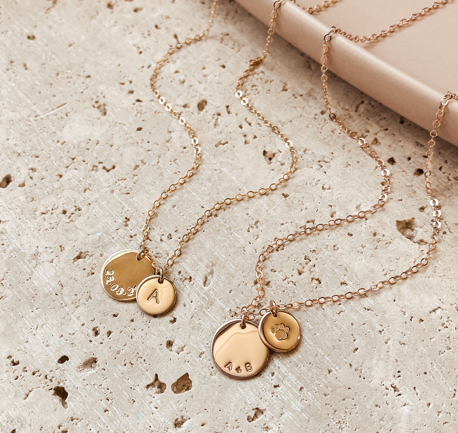 Personalised jewellery - KBN Jewellery - handmade jewellery – Personalised Jewellery gifts – Dainty jewellery- Dainty necklace - initial necklace – symbol necklace – name necklace – birth flower necklace symbol