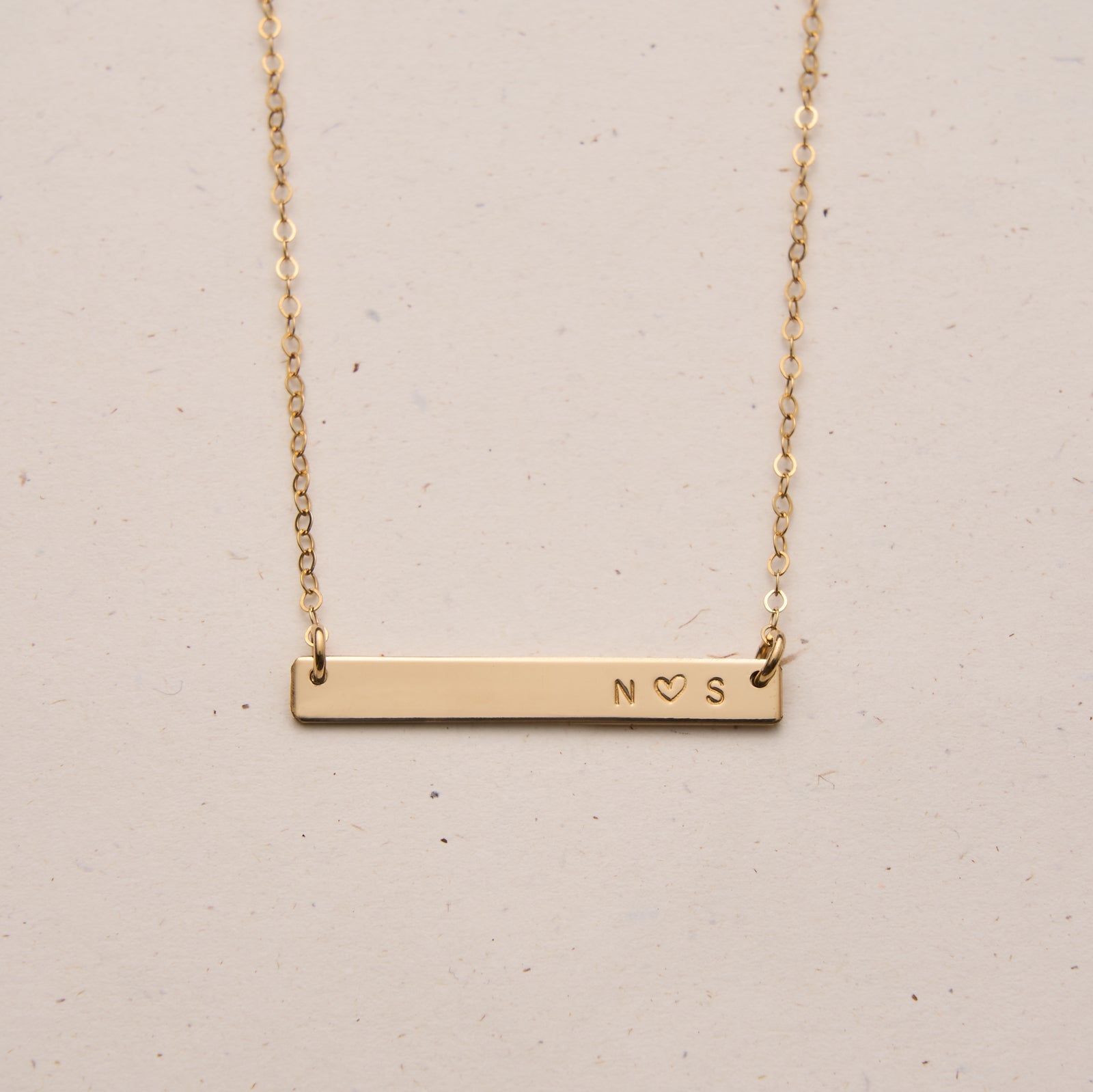 Personalised jewellery - KBN Jewellery - handmade jewellery – Personalised Jewellery gifts – Dainty jewellery- bar necklace – dainty bar necklace – personalised date necklace – roman numerals necklace – name bar necklace – words of affirmation necklace
