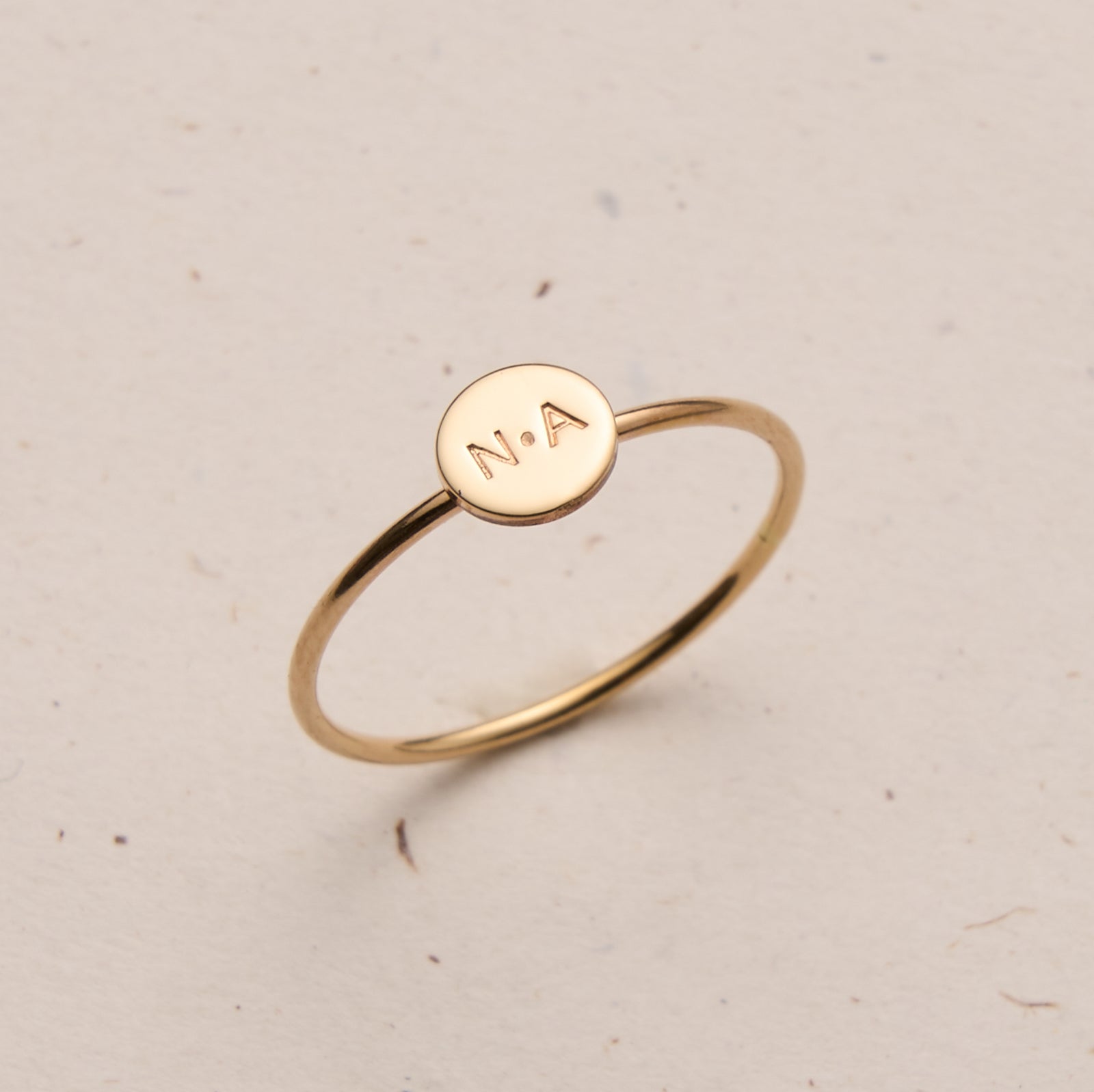 Personalised jewellery - KBN Jewellery - handmade jewellery – Personalised Jewellery gifts – ring – simple ring – stacking ring – stacking ring – initial ring – symbol ring – wave ring – heart ring – sun ring – rainbow ring – moon ring – cross ring – religious cross ring – flower ring – butterfly ring