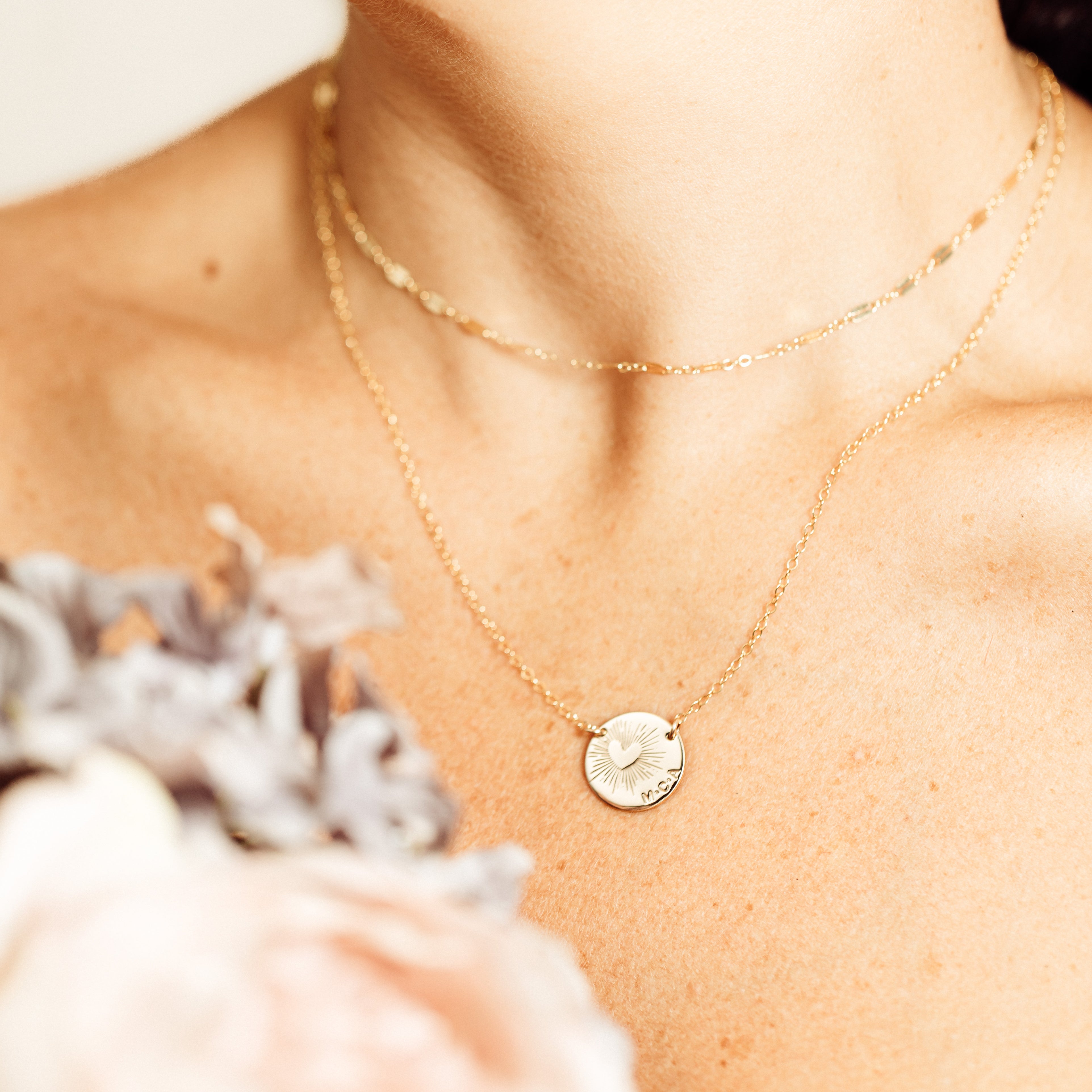 Personalised jewellery - KBN Jewellery - handmade jewellery – Personalised Jewellery gifts – Dainty jewellery- heart necklace – positive message jewellery – affirmation necklace – you are loved necklace – meaningful jewellery – personalised – hidden message necklace – gifts for loved ones – gifts for mum – gifts for daughters