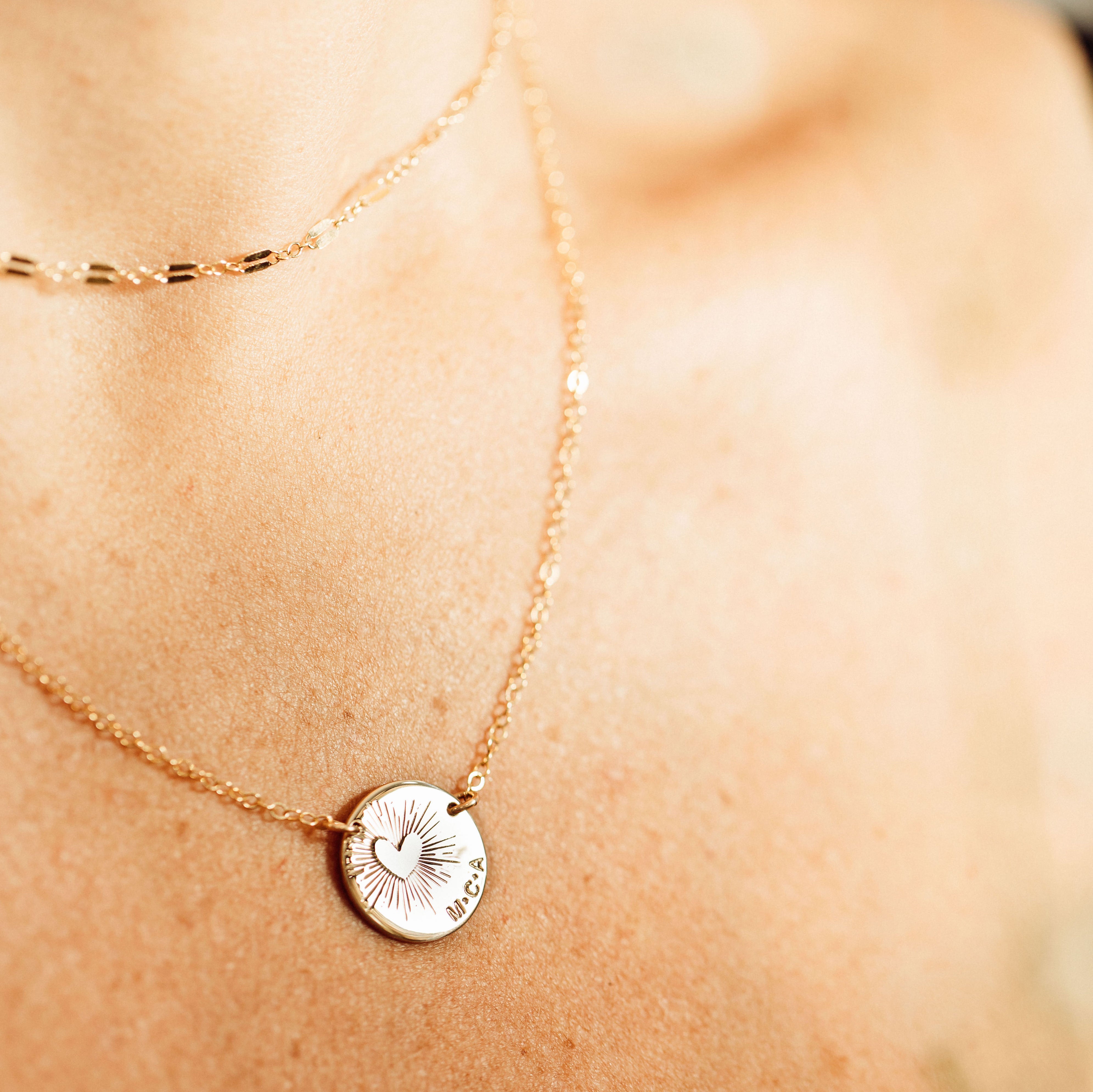 Personalised jewellery - KBN Jewellery - handmade jewellery – Personalised Jewellery gifts – Dainty jewellery- heart necklace – positive message jewellery – affirmation necklace – you are loved necklace – meaningful jewellery – personalised – hidden message necklace – gifts for loved ones – gifts for mum – gifts for daughters