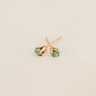 Personalised jewellery – handmade jewellery – KBN jewellery – dainty earrings – birth month earrings – birthstone earrings – affordable earrings – May  birthstone earrings – earring studs
