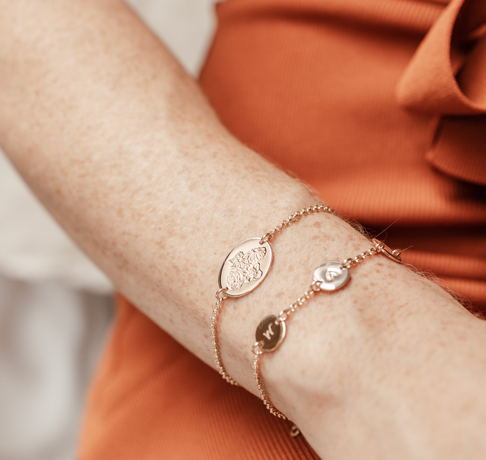 Personalised jewellery - KBN Jewellery - handmade jewellery – Personalised Jewellery gifts – Dainty jewellery- Dainty bracelet – symbol bracelet – initial bracelet – family initial bracelet