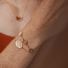 Personalised jewellery - KBN Jewellery - handmade jewellery – Personalised Jewellery gifts – Dainty jewellery- Dainty bracelet – symbol bracelet – initial bracelet – family initial bracelet