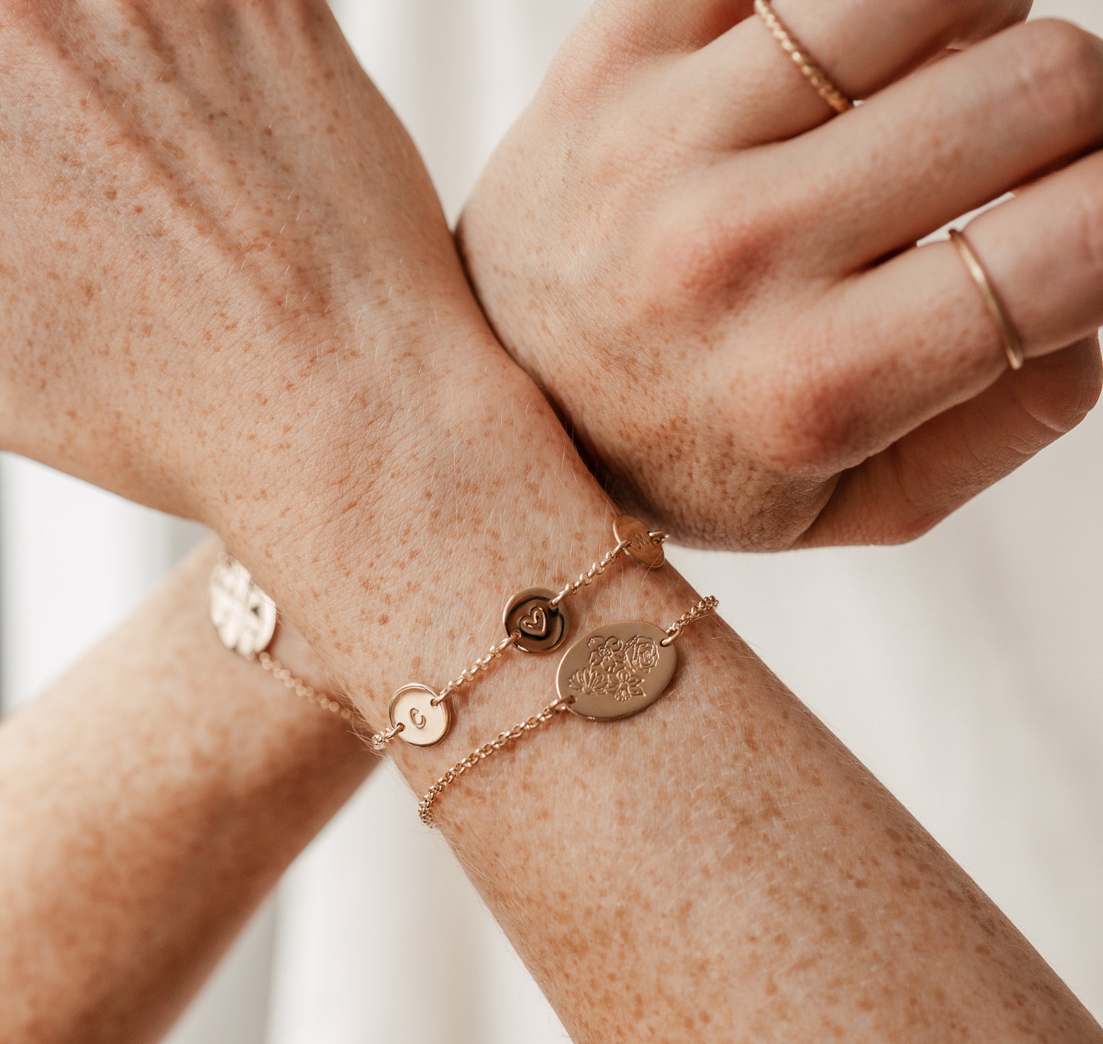 Personalised jewellery - KBN Jewellery - handmade jewellery – Personalised Jewellery gifts – Dainty jewellery- Dainty bracelet – symbol bracelet – initial bracelet – family initial bracelet