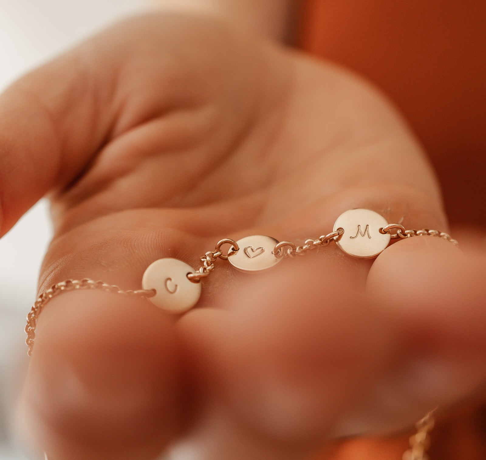 Personalised jewellery - KBN Jewellery - handmade jewellery – Personalised Jewellery gifts – Dainty jewellery- Dainty bracelet – symbol bracelet – initial bracelet – family initial bracelet