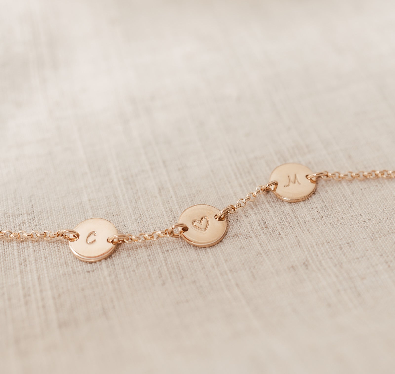 Personalised jewellery - KBN Jewellery - handmade jewellery – Personalised Jewellery gifts – Dainty jewellery- Dainty bracelet – symbol bracelet – initial bracelet – family initial bracelet