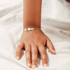 Personalised jewellery - KBN Jewellery - handmade jewellery – Personalised Jewellery gifts – Dainty jewellery- Dainty bracelet – bar bracelet – name bracelet – initial bracelet – I.D bracelet – allergy alert bracelet – medical alert bracelet – roman numeral bracelet – children’s first bracelet – gift ideas for newborn – jewellery for newborn – jewellery for young kids – kids bracelet – sentimental gifts for kids – keepsake gift for newborn