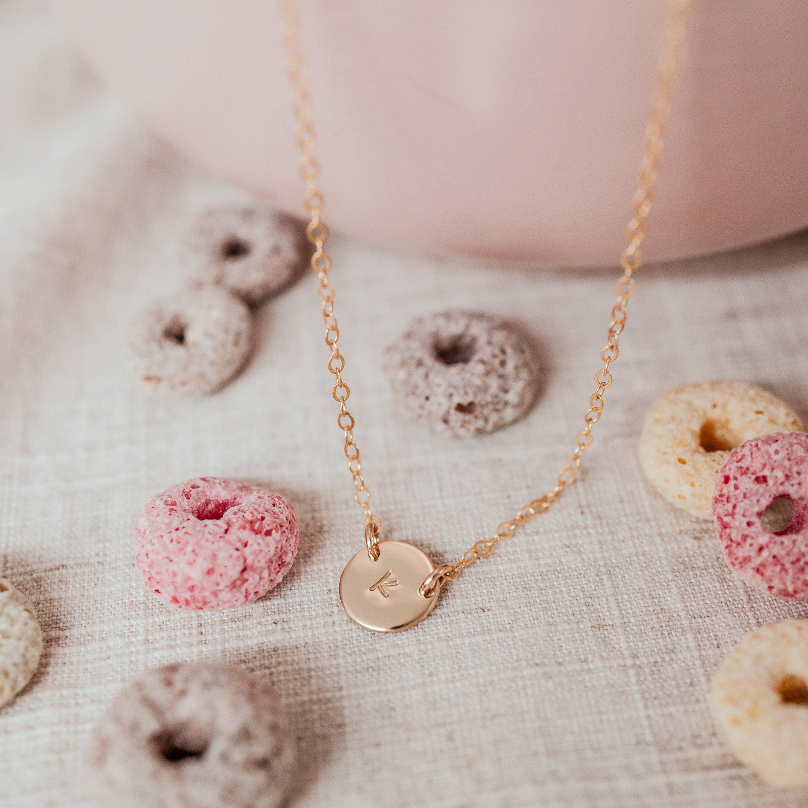 Personalised jewellery - KBN Jewellery - handmade jewellery – Personalised Jewellery gifts –necklace – affordable jewellery - sentimental gift ideas – small pendant necklace  – Australian Made jewellery – initial necklace  – symbol necklace – children’s first necklace  – toddler gift idea – unisex jewellery