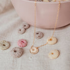 Personalised jewellery - KBN Jewellery - handmade jewellery – custom jewellery gifts – dainty necklace – medium pendant necklace – children name necklace – personalised kids name necklace – kids names on necklace – first necklace for children’s – symbol necklace