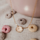 Personalised jewellery - KBN Jewellery - handmade jewellery – custom jewellery gifts – dainty necklace – medium pendant necklace – children name necklace – personalised kids name necklace – kids names on necklace – first necklace for children’s – symbol necklace