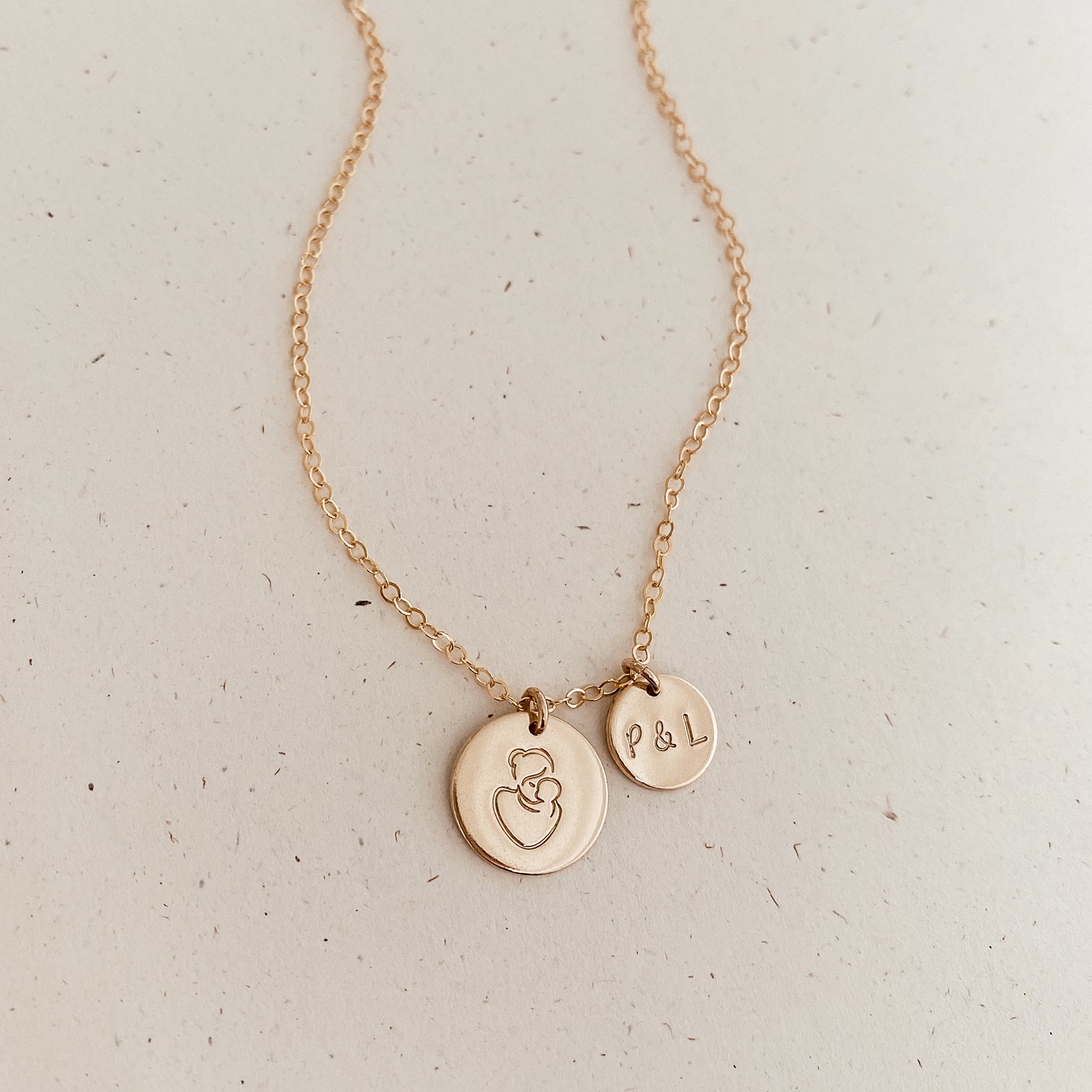 Personalised jewellery - KBN Jewellery - handmade jewellery – Personalised Jewellery gifts – Australian Made – Mumma bear necklace – first time mum present – Midwife gift – mother figure gift idea – gift ideas for mum – initial necklace