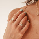 Personalised jewellery - KBN Jewellery - handmade jewellery – custom jewellery gifts – personalised ring – initial ring – butterfly ring – heart ring – Australia map ring – wing ring – infinity ring – birthflower ring – paw print ring – rainbow ring – sunflower ring