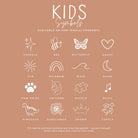 Personalised jewellery - KBN Jewellery - handmade jewellery – custom jewellery gifts – dainty necklace – medium pendant necklace – children name necklace – personalised kids name necklace – kids names on necklace – first necklace for children’s – symbol necklace