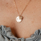 Personalised jewellery – handmade jewellery – KBN jewellery – Australian made jewellery – to the moon and back necklace – I love you to the moon and back necklace – I love you necklace – sentimental necklace – gift idea for mum – gift idea for girlfriend – gift ideas for wife – hidden message necklace – moon and stars necklace – personalised necklace – affordable necklace – Australian handmade jewellery