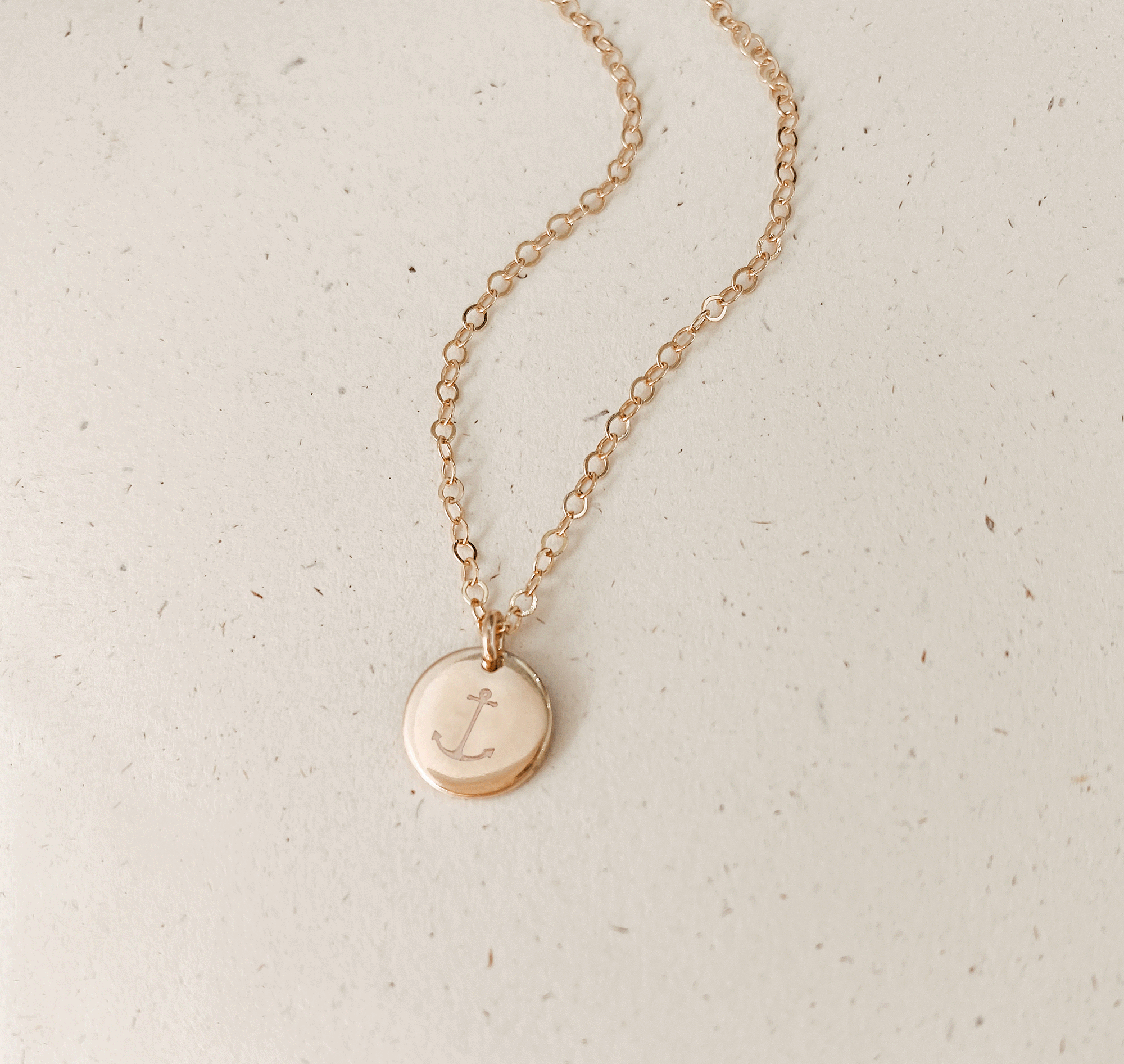 Sofia Necklace - Personalised jewellery - KBN Jewellery - handmade jewellery – small pendant necklace – initial necklace – symbol necklace – family initial necklace – children’s initial necklaces – birth flower initial necklace - symbol necklace