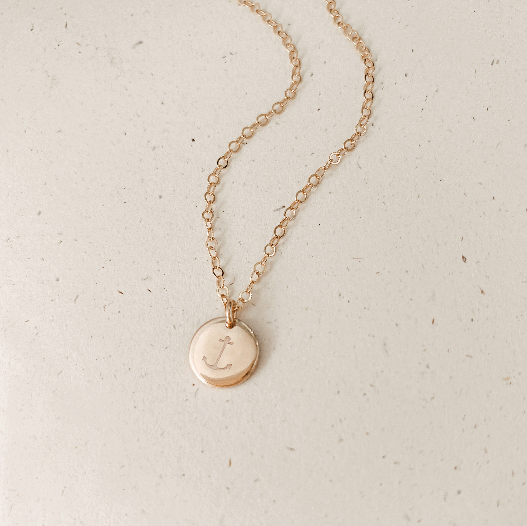 Sofia Necklace - Personalised jewellery - KBN Jewellery - handmade jewellery – small pendant necklace – initial necklace – symbol necklace – family initial necklace – children’s initial necklaces – birth flower initial necklace - symbol necklace
