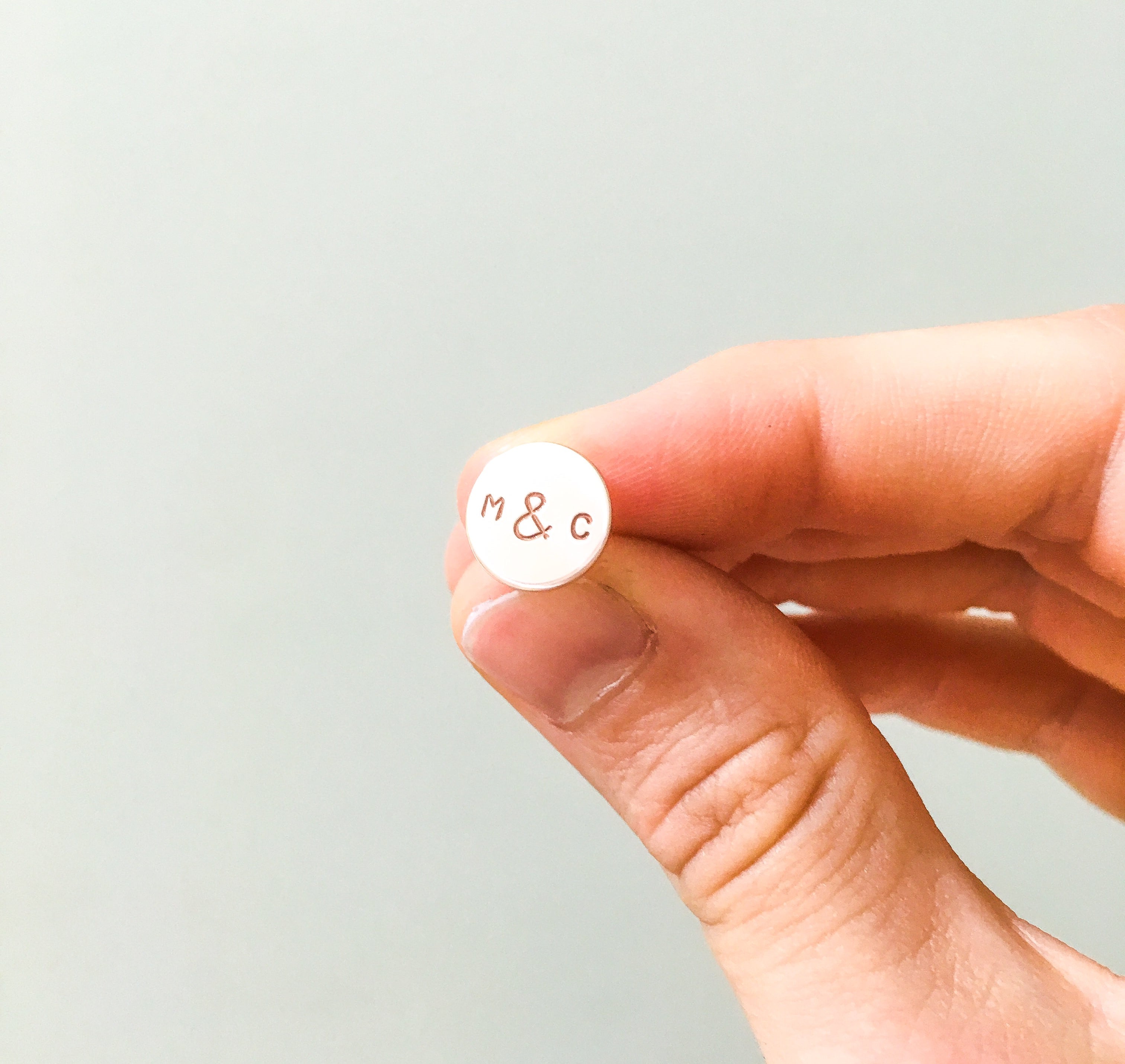 Personalised jewellery - KBN Jewellery - handmade jewellery – Personalised Jewellery gifts – personalised earrings – symbol earrings – simple studs – kid friendly earrings – personalised stud earrings - birth flower earrings - dainty jewellery