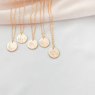 Personalised jewellery - KBN Jewellery - handmade jewellery – custom jewellery gifts – dainty necklace – medium pendant necklace – November  Birth flower necklace – birthday necklace – Chrysanthemum birthday gift – dainty jewellery – birth flower and initial necklace – everyday jewellery – Chrysanthemum flower necklace – November necklace – Loyalty flower necklace