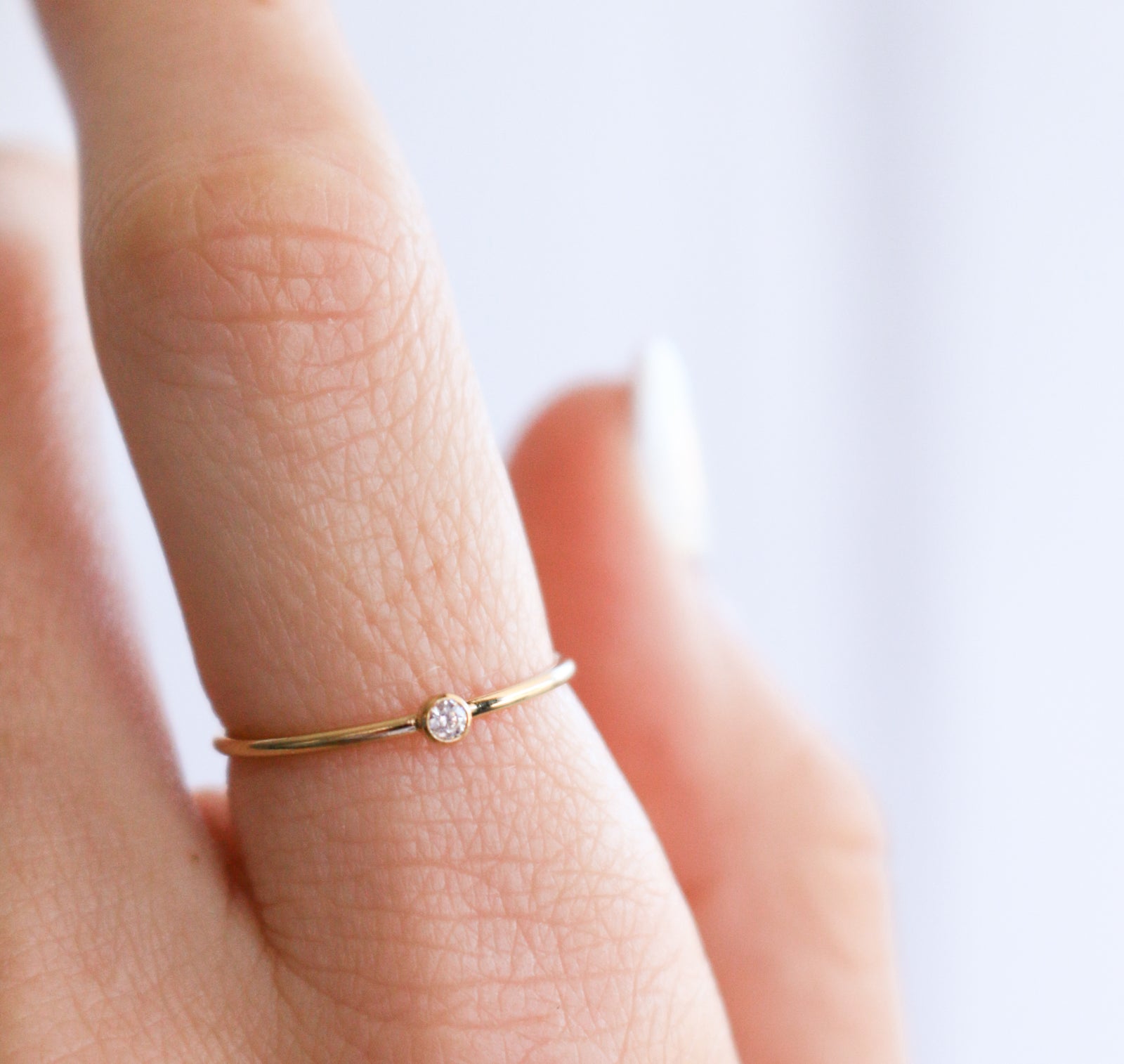 Personalised jewellery – handmade jewellery – KBN jewellery – dainty ring – birth month earrings – birthstone earrings – affordable earrings – diamond earrings – April rings – birthstone studs – stacking ring