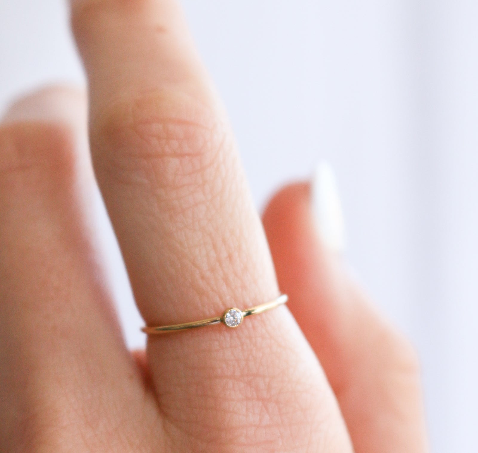 Personalised jewellery – handmade jewellery – KBN jewellery – dainty ring – birth month earrings – birthstone earrings – affordable earrings – diamond earrings – April rings – birthstone studs – stacking ring