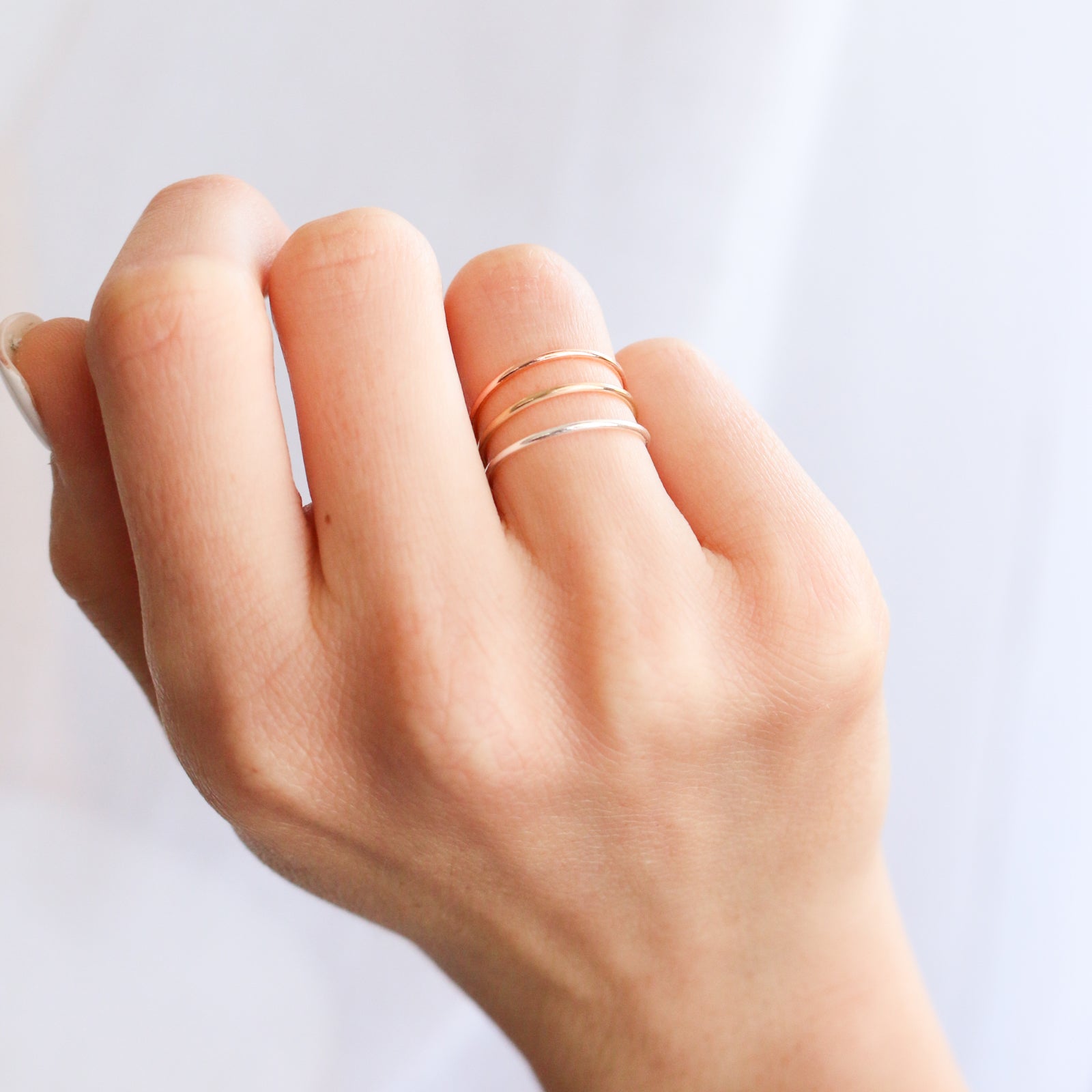 Personalised jewellery - KBN Jewellery - handmade jewellery – Personalised Jewellery gifts – Dainty jewellery – handmade  ring – stacking ring – plain ring – unique ring – minimalist ring