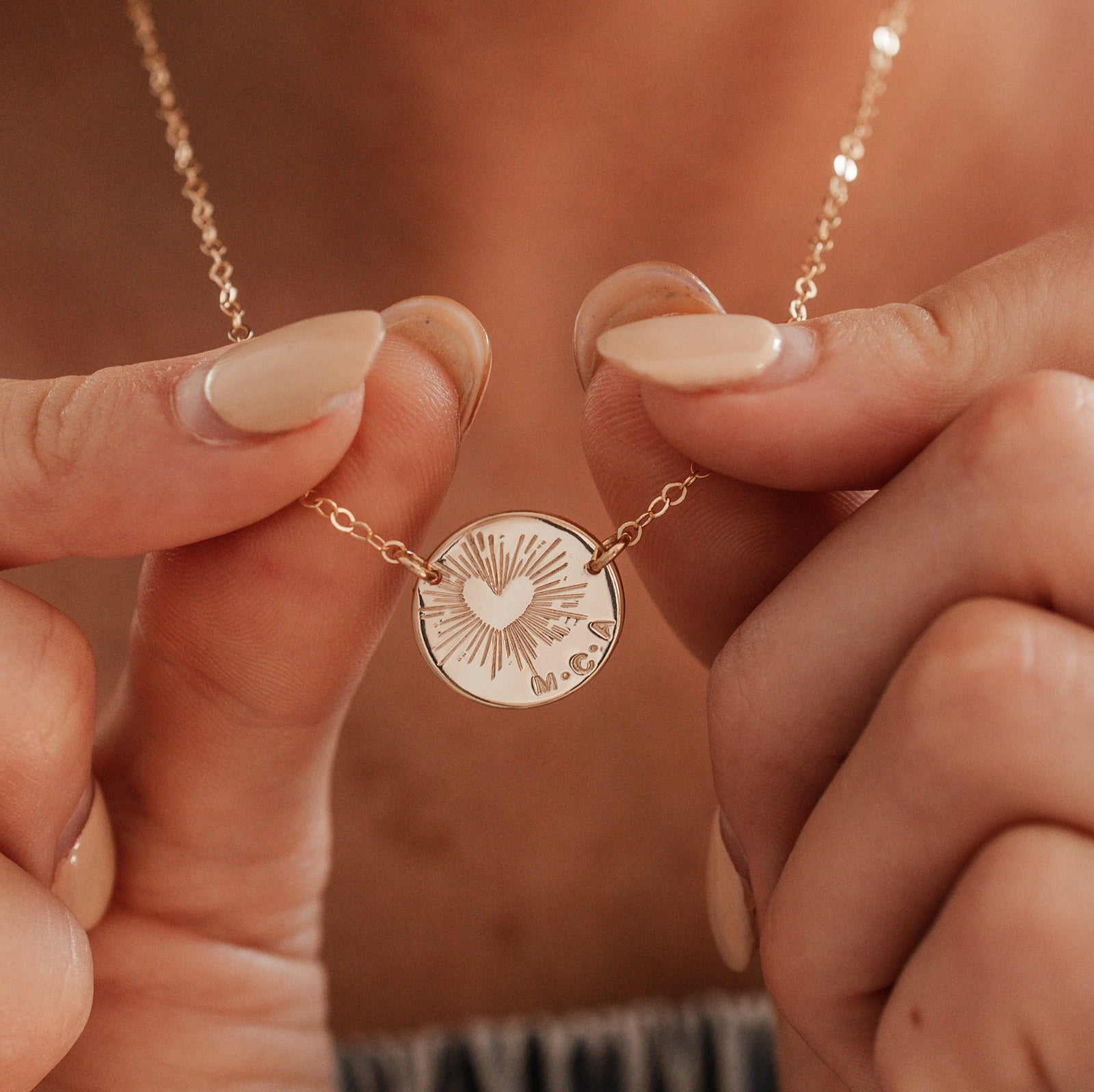 Personalised jewellery - KBN Jewellery - handmade jewellery – Personalised Jewellery gifts – Dainty jewellery- heart necklace – positive message jewellery – affirmation necklace – you are loved necklace – meaningful jewellery – personalised – hidden message necklace – gifts for loved ones – gifts for mum – gifts for daughters