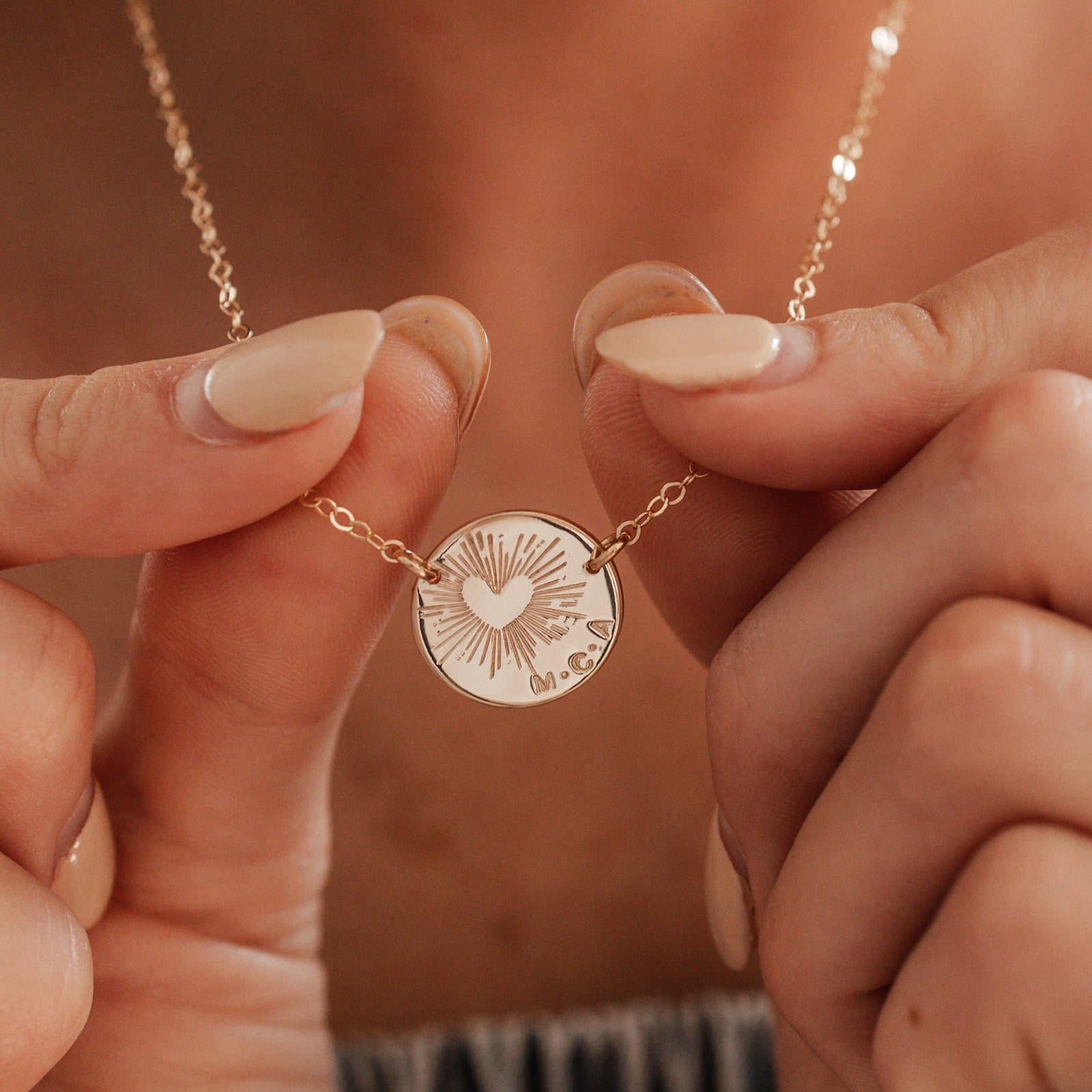 Personalised jewellery - KBN Jewellery - handmade jewellery – Personalised Jewellery gifts – Dainty jewellery- heart necklace – positive message jewellery – affirmation necklace – you are loved necklace – meaningful jewellery – personalised – hidden message necklace – gifts for loved ones – gifts for mum – gifts for daughters