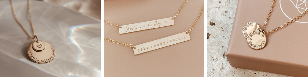 Meaningful Mother’s Day Gifts: Personalised Name Necklaces