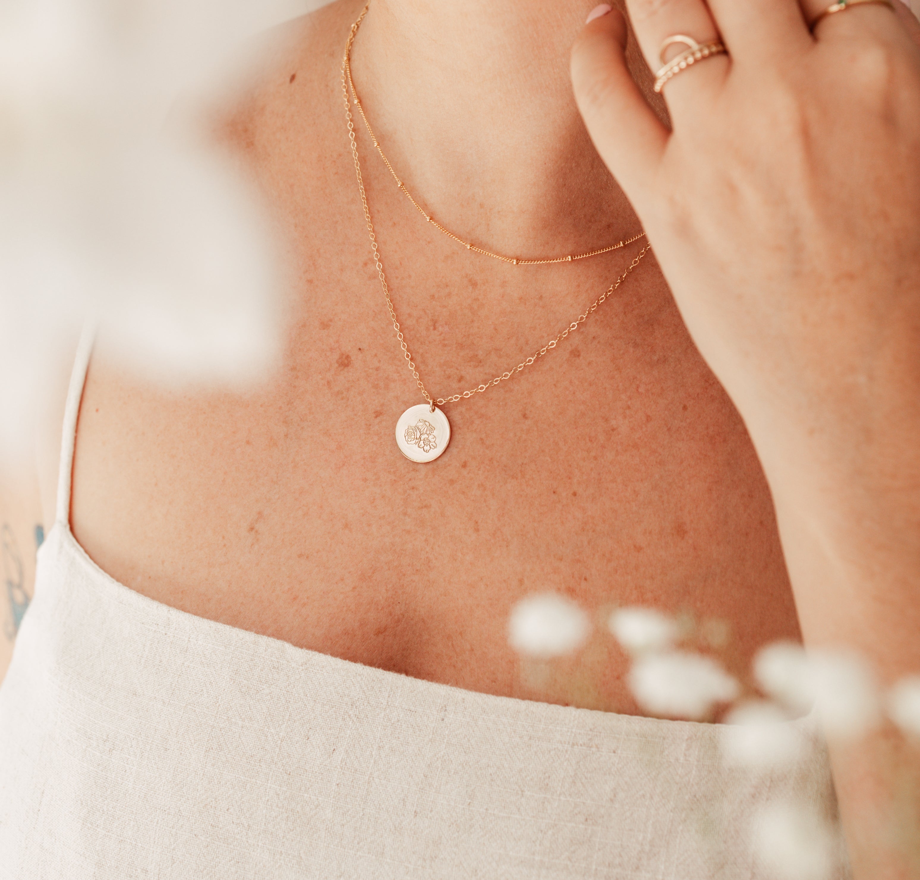 Personalised jewellery - KBN Jewellery - handmade jewellery – custom jewellery gifts – dainty necklace – stacking necklace – layering necklace – simple chain – affordable jewellery – Australian made jewellery 