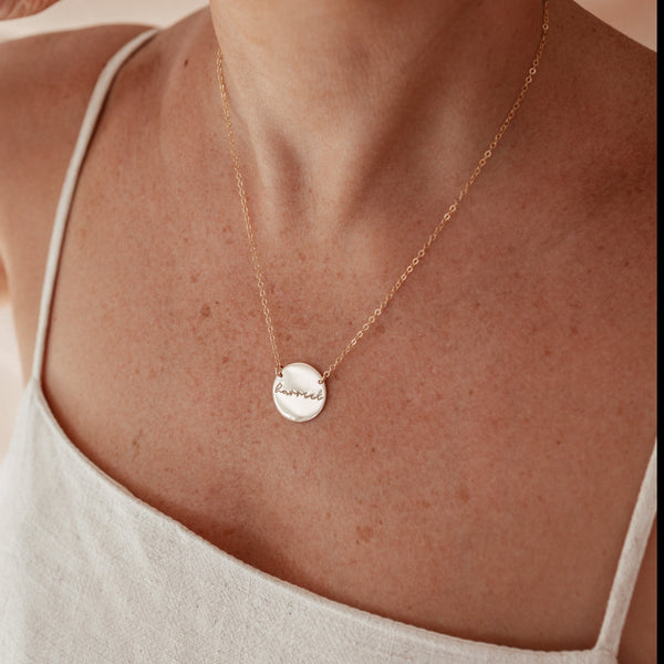 Aspen • Extra Large Pendant Necklace 2 Hole