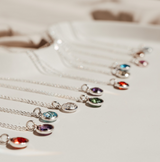 Birthstone Drop Necklace • May