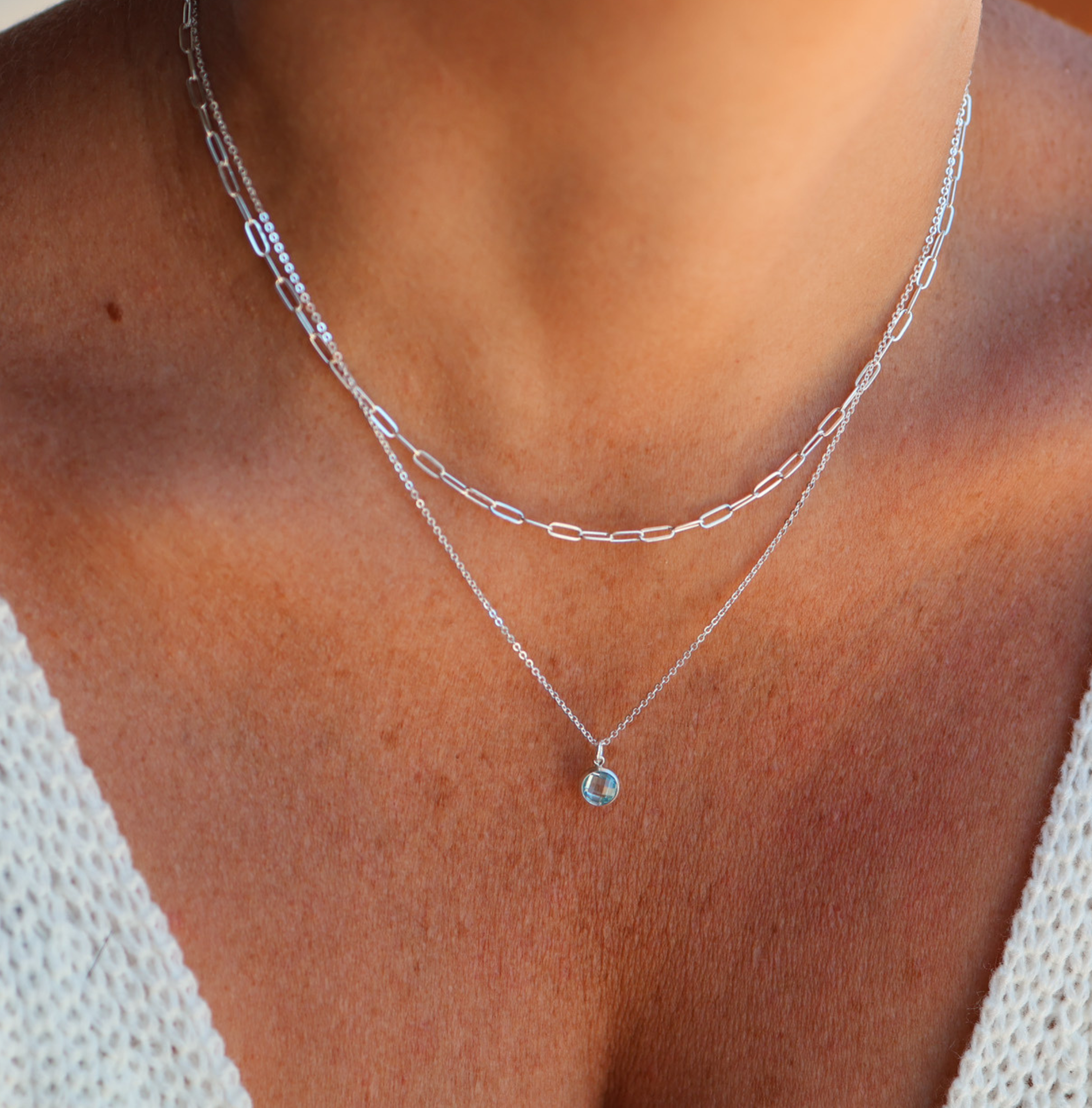 Personalised jewellery - KBN Jewellery - handmade jewellery – Personalised Jewellery gifts – Dainty jewellery – layering necklace – linked chain – linked necklace – layering 