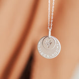 Soren • Large & Small Stacking Pendant Necklace