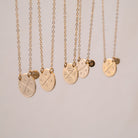 Personalised jewellery - KBN Jewellery -  handmade jewellery - cross my heart - initial necklace - symbol necklace – custom initial necklace – children initials  - zodiac sign necklace 