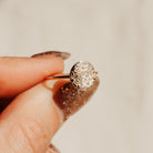 Personalised jewellery - KBN Jewellery - handmade jewellery – Personalised Jewellery gifts – Dainty jewellery- Dainty ring – flower stamped ring – family flowers – kids birth flowers – birth flower ring – personalised flower stamped ring – dainty ring – pendant ring – personalised ring  