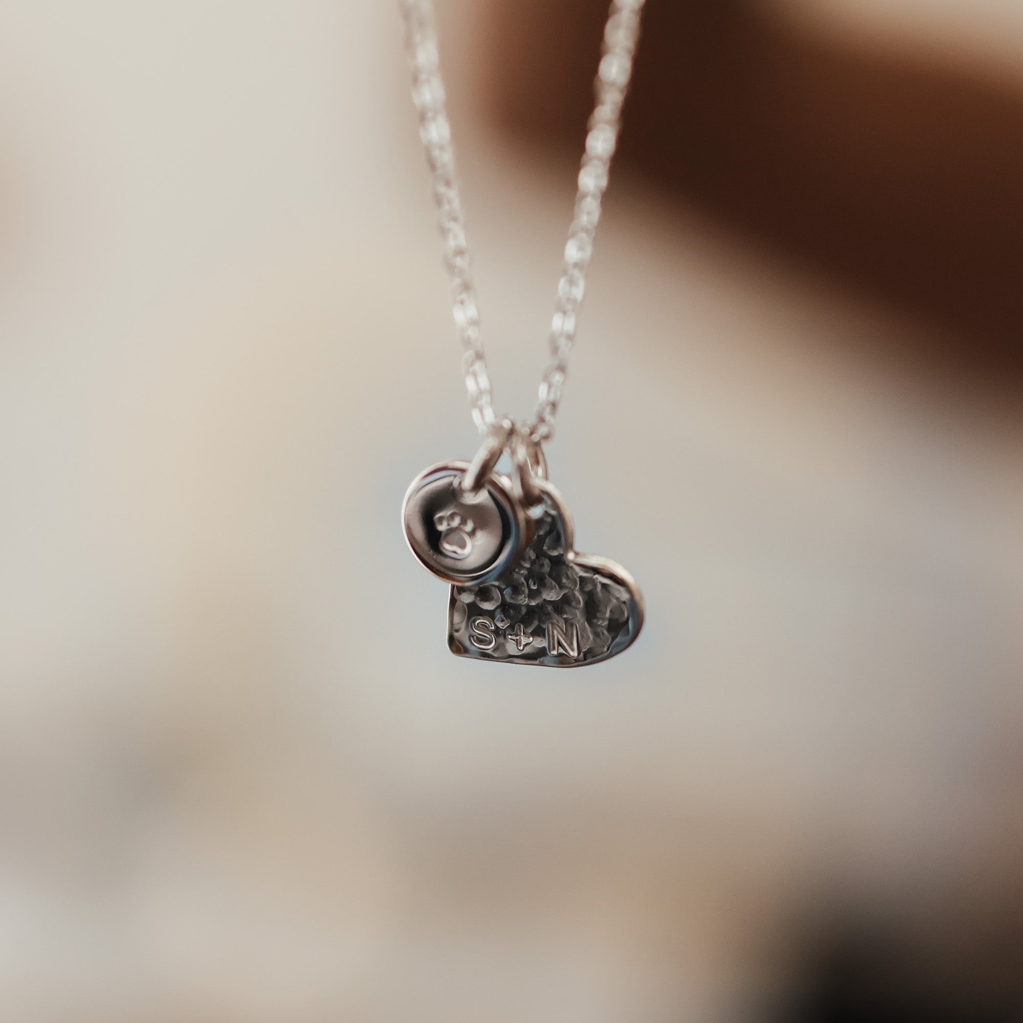 Personalised jewellery - KBN Jewellery - handmade jewellery – Personalised Jewellery gifts – Dainty jewellery- heart necklace – heart pendant necklace – initial necklace – symbol necklace – dainty heart necklace 