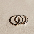Personalised jewellery - KBN Jewellery - handmade jewellery - dainty ring – fidget ring – anxiety ring – moving ball ring – nail bitting solution - dainty ring – Australian made – fidget jewellery 
