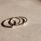 Personalised jewellery - KBN Jewellery - handmade jewellery - dainty ring – fidget ring – anxiety ring – moving ball ring – nail bitting solution - dainty ring – Australian made – fidget jewellery 