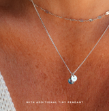 Birthstone Drop Necklace • January