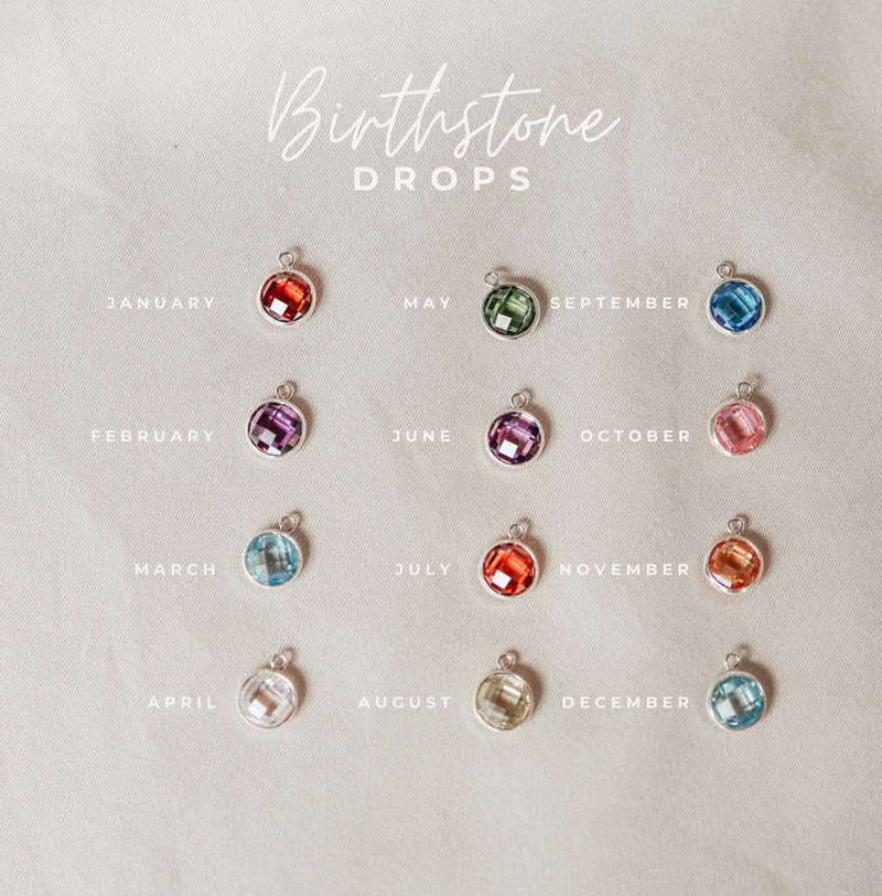 Birthstone Drop Necklace • May